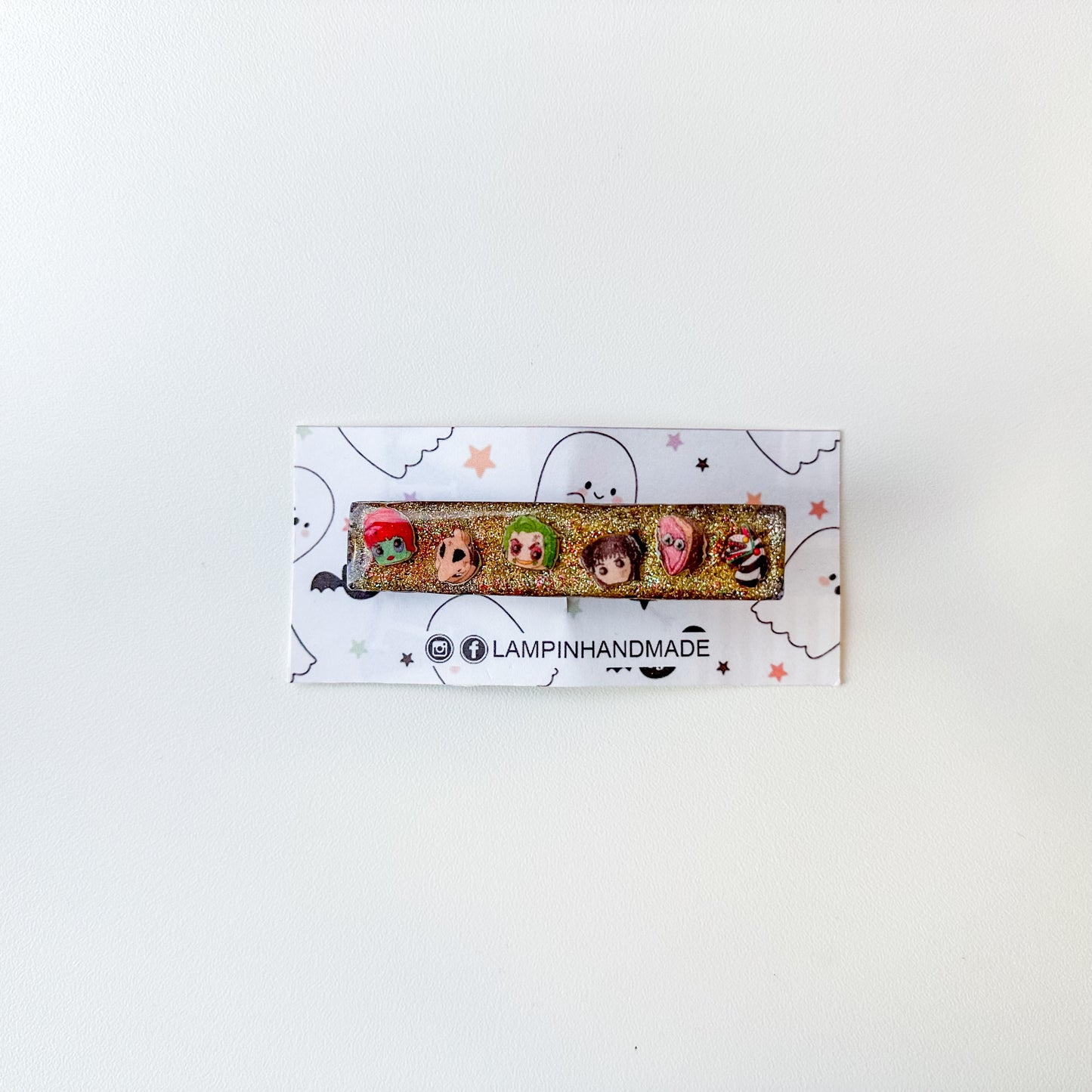Beetlejuice Hair Clip | by Lampin Handmade