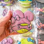 Sanrio TMNT Serries [Birthday] My Melody/Donatello – Character Cookie