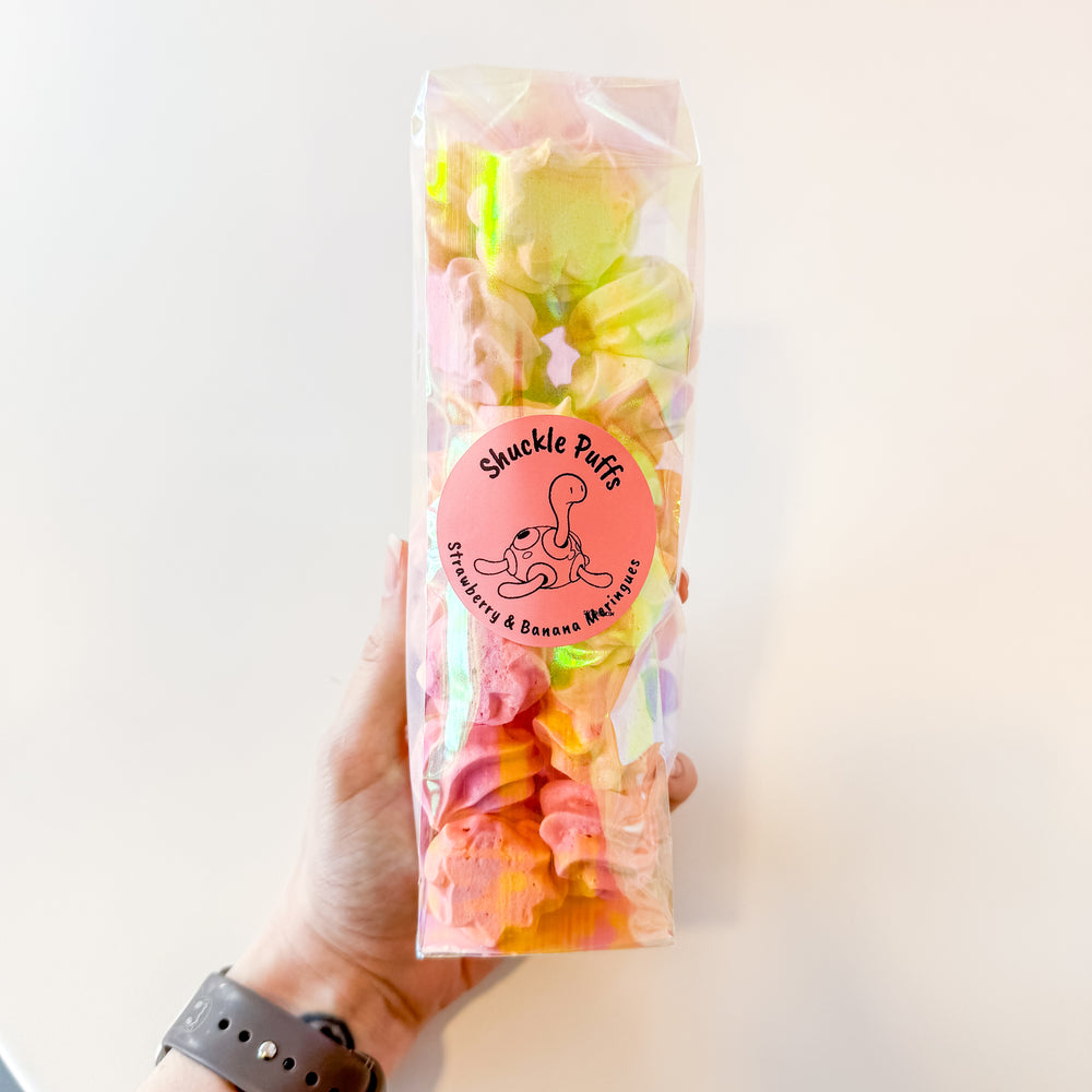 Bag of [Stawberry & Banana] Meringues