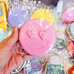 Smile Serries [Strawberry Poptart] Pink Hearts – Single Themed Cookie