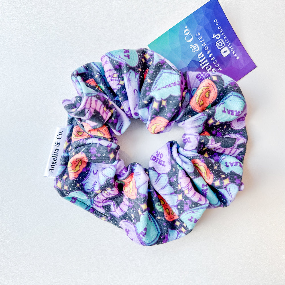 Halloween Scrunchie  | Handmade by Angelita & Co