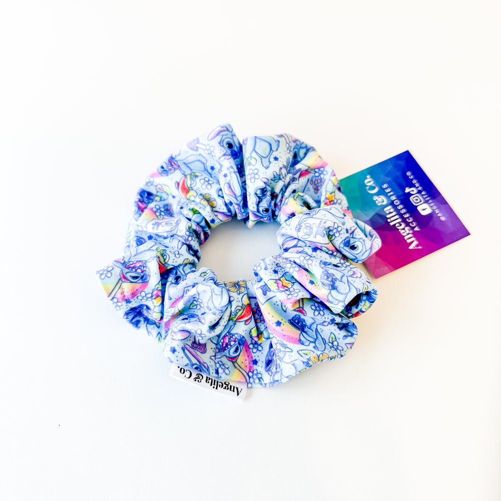 Stitch Scrunchie  | Handmade by Angelita & Co