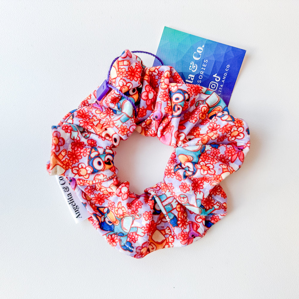 Bluey Scrunchie  | Handmade by Angelita & Co