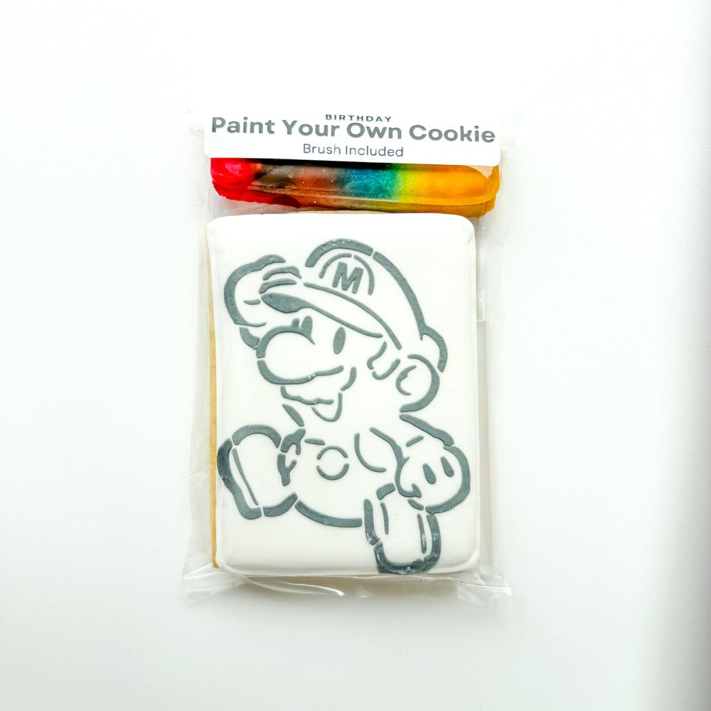 Mario [Birthday] – PYO Cookie Kit