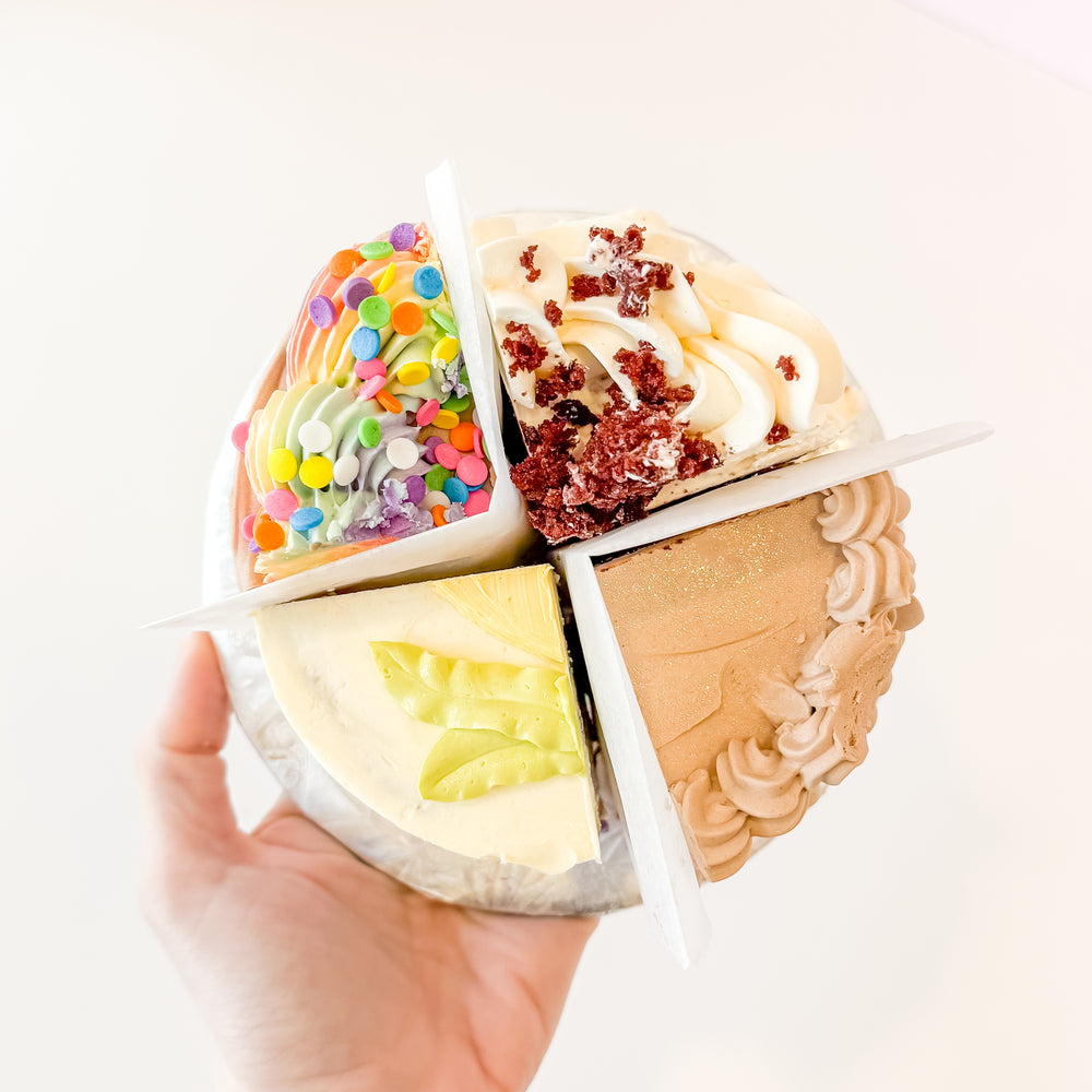2-Layer [Mixed Sample] 4 inch Mini Cake