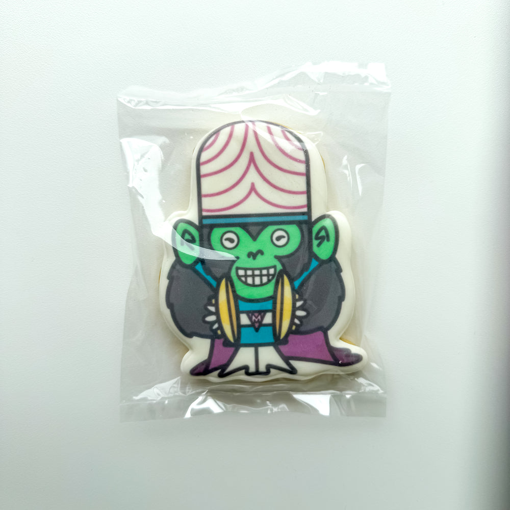 Mojo Jojo [Vanilla] Power Puff Serries – Character Cookie