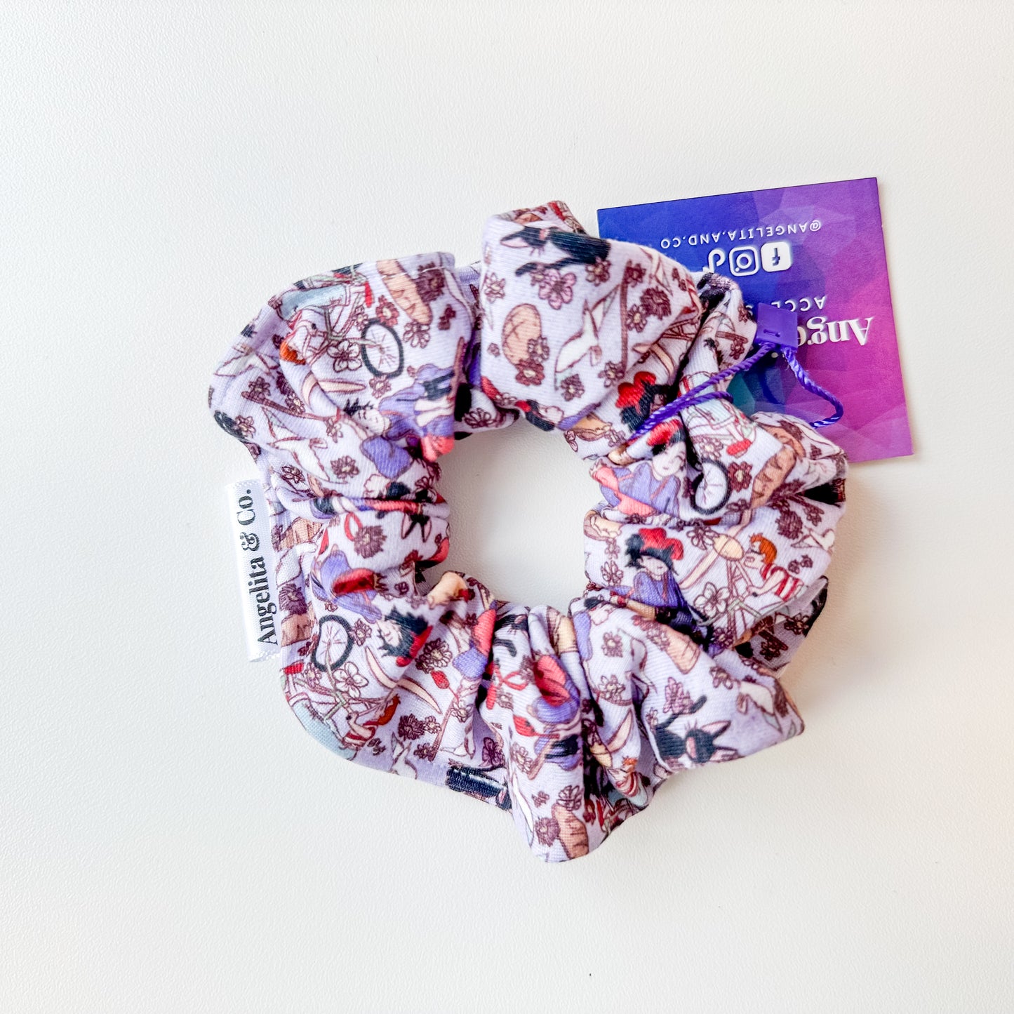 Ghibli Scrunchie  | Handmade by Angelita & Co