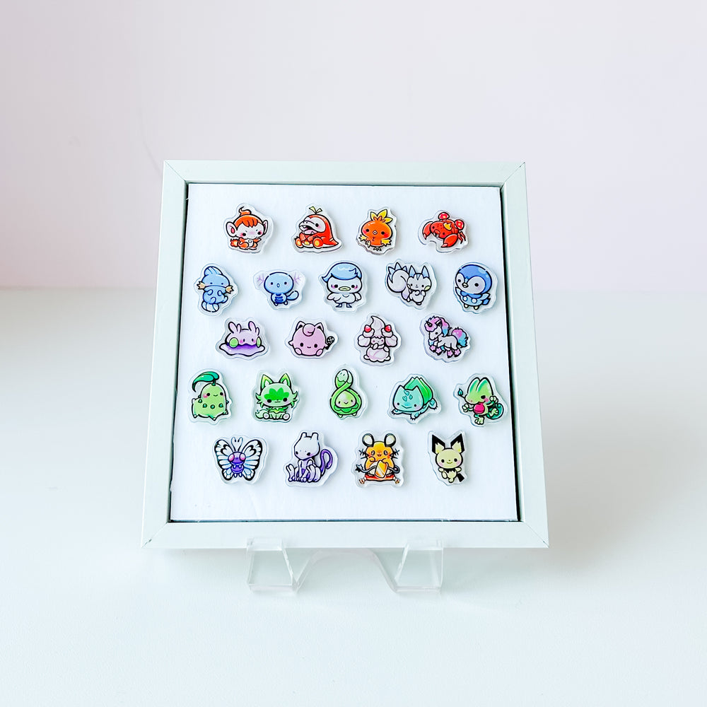 MINI - Assorted Resin Pins | by Lampin Handmade