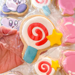 Rainbow Kirby Serries [Vanilla] Invincible Candy – Single Themed Cookie