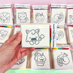 Jigglypuff [VEGAN & GF Vanilla] Paint Your Own Cookie