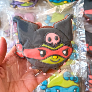 Sanrio TMNT Serries [Red Velvet] Kuromi/Raphael – Character Cookie