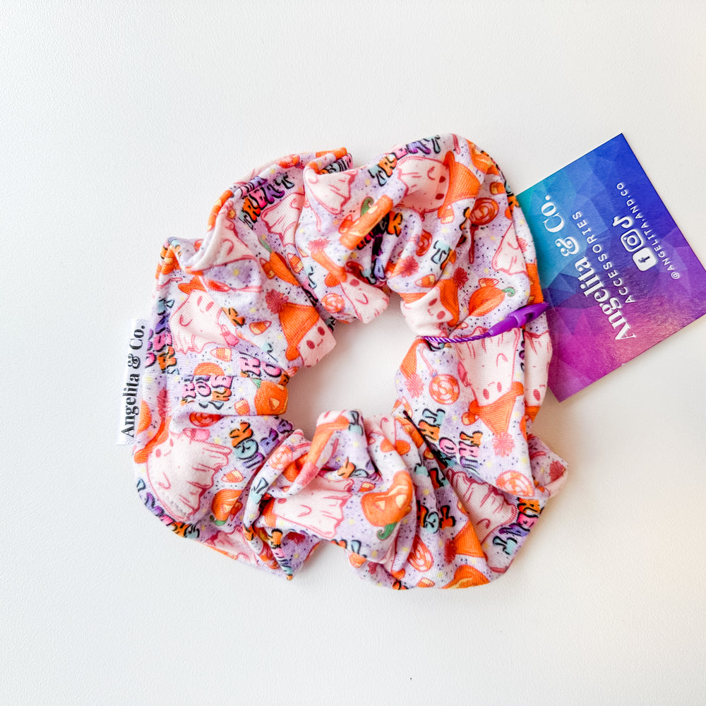 Halloween Scrunchie  | Handmade by Angelita & Co