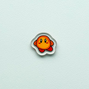 Individual Shaker Charms [Rainbow Kirby Series] Designed and created by Science Cobs