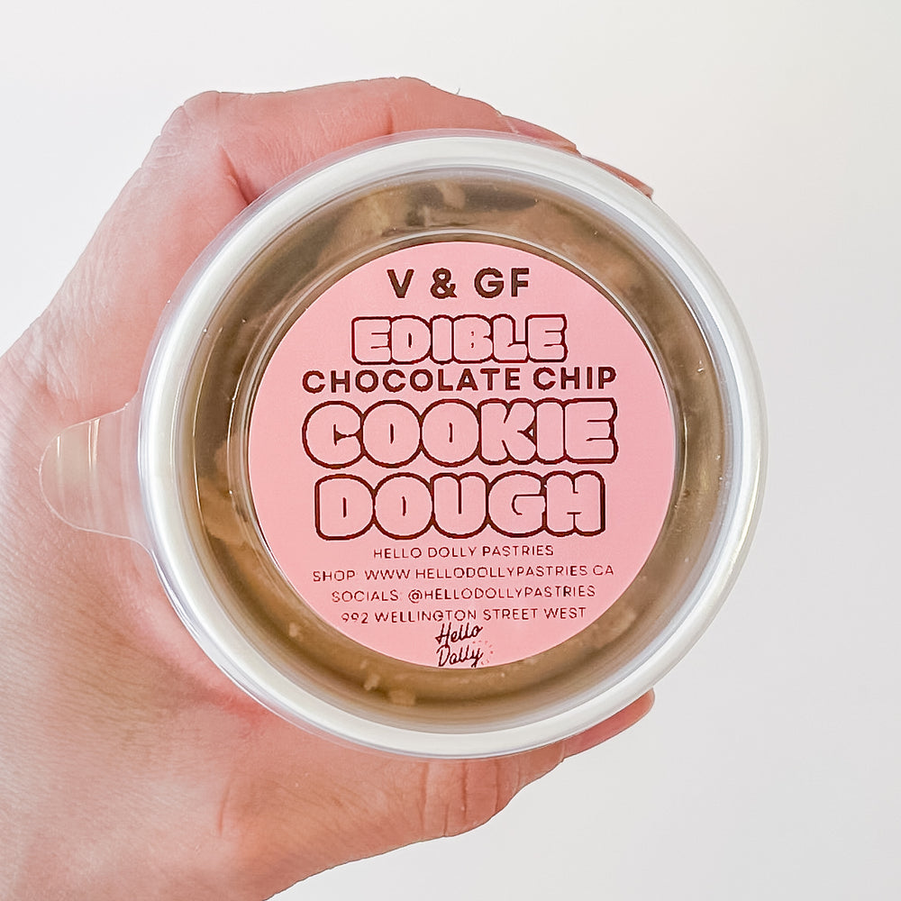 Edible [VEGAN & GF] [Chocolate Chip] Cookie Dough