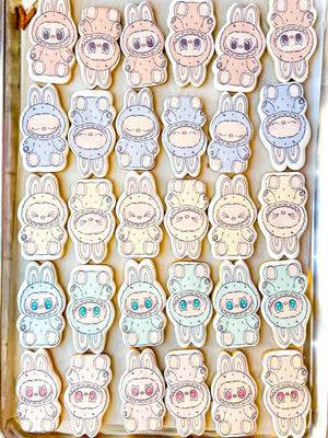 Blind Bag Serries [Vanilla, Assorted & Vegan] CASE – Set of 6 Mystery Character Cookies