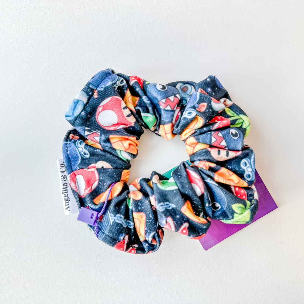 Mario Scrunchie  | Handmade by Angelita & Co