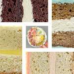 2-Layer [Mixed Sample] 4 inch Mini Cake
