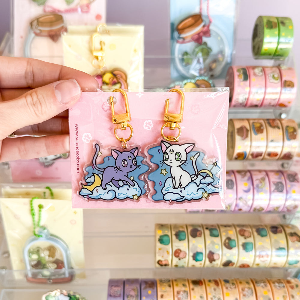 Luna & Artemis BFF Charms | Designed by Science Cobs
