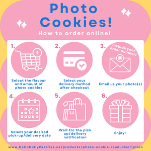 Photo Cookie - PLEASE READ the description