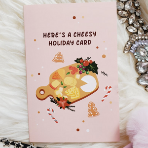 Cheesy Holiday Card | Designed by Science Cobs
