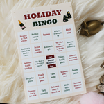 Holiday Bingo Card | Designed by Science Cobs