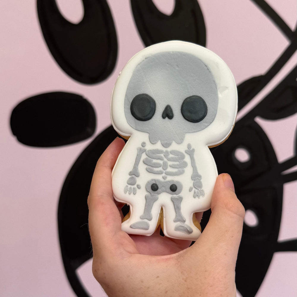 Halloween Series [Vanilla] Skeleton – Character Cookie